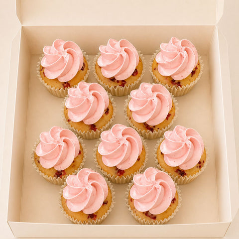 MINI CUPCAKES FRAMBOISE
