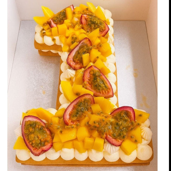 Number ou letter cake mangue/passion