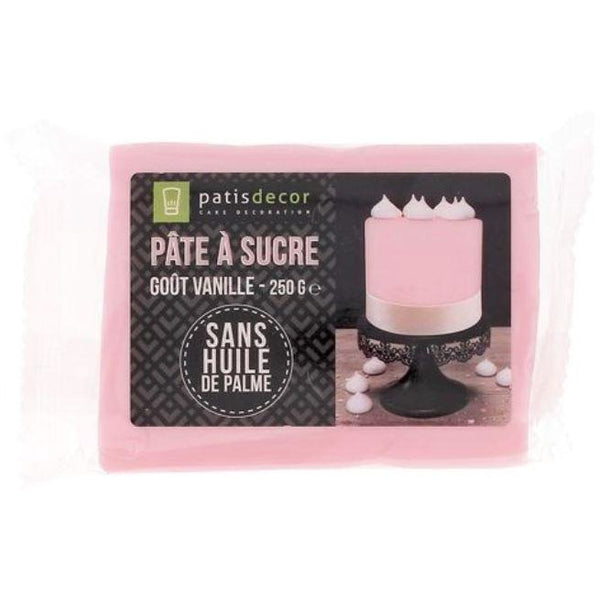 PATE A SUCRE ROSE 250G