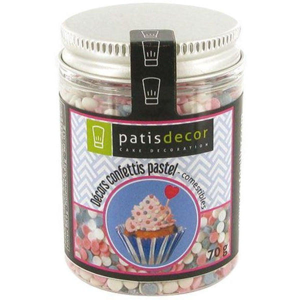CONFETTIS MULTICOLORES PASTEL