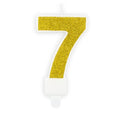 Bougie chiffre 7