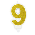 Bougie chiffre 9
