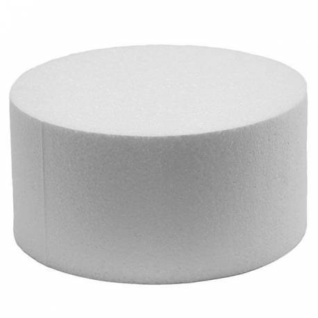 polystyrène 15 cm diamètre 7 cm de hauteur